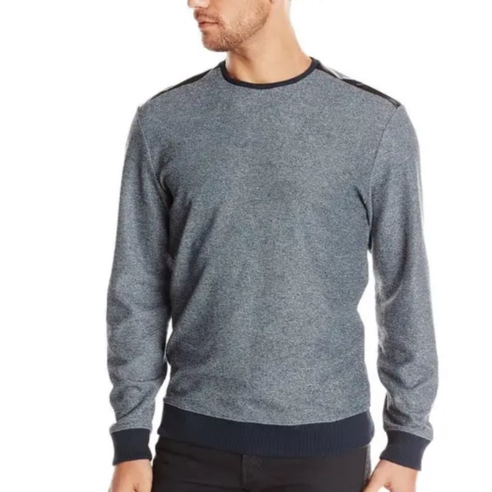 Calvin Klein heather gray crewneck sweater